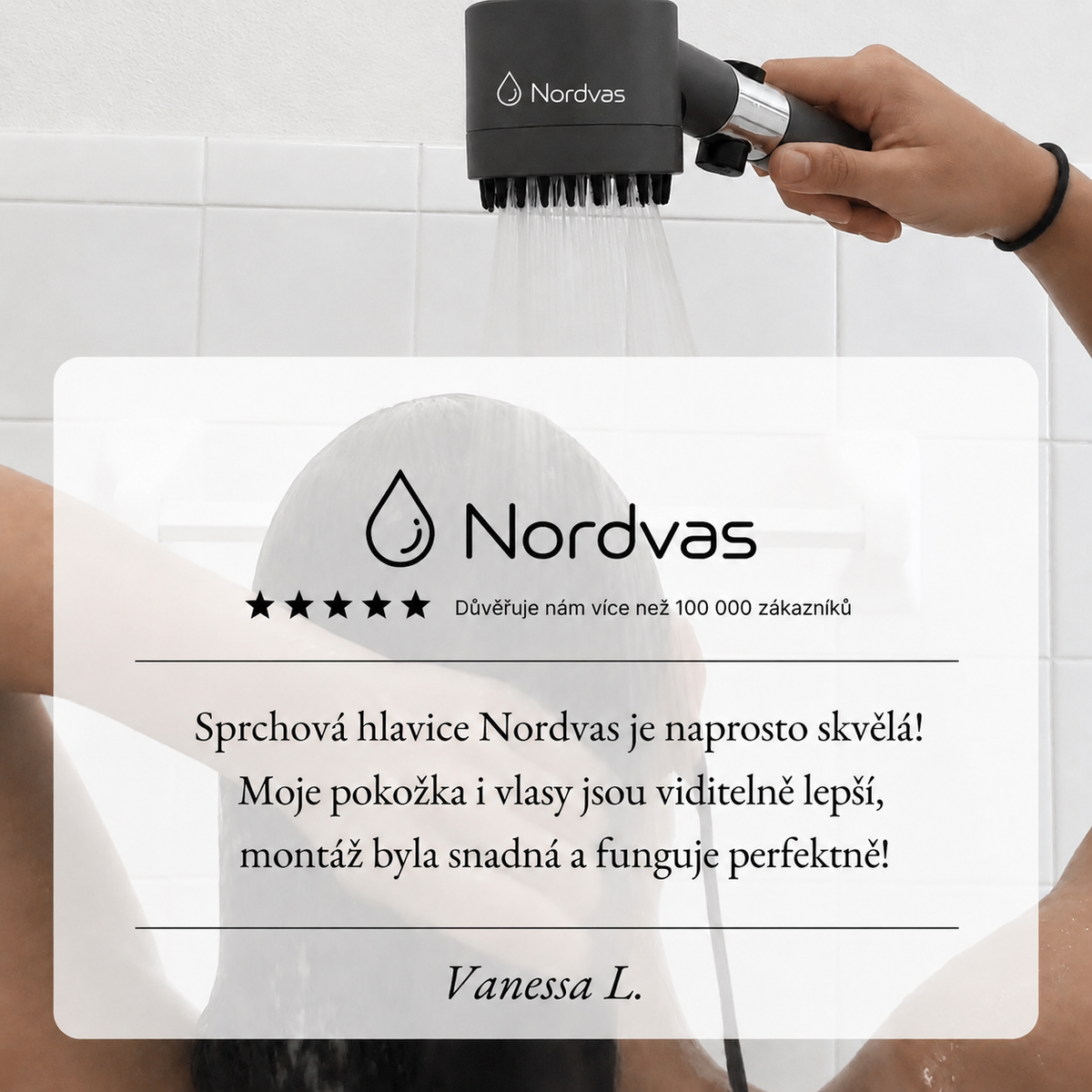 Nordvas: Sprchová Hlavice s Filtrem